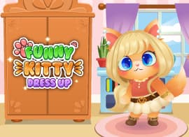 Funny Kitty Dressup