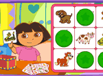 Juega al bingo con Dora