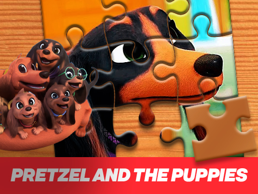 Pretzel and the puppies Jigsaw Puzzle